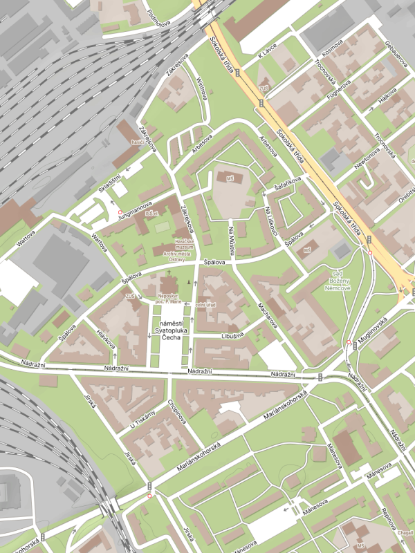 Adresa studia Fit Raz Dva v Praze